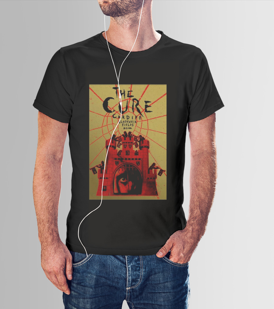 The Cure Cardiff Blackweir Fields 24 6 2026 T-Shirt