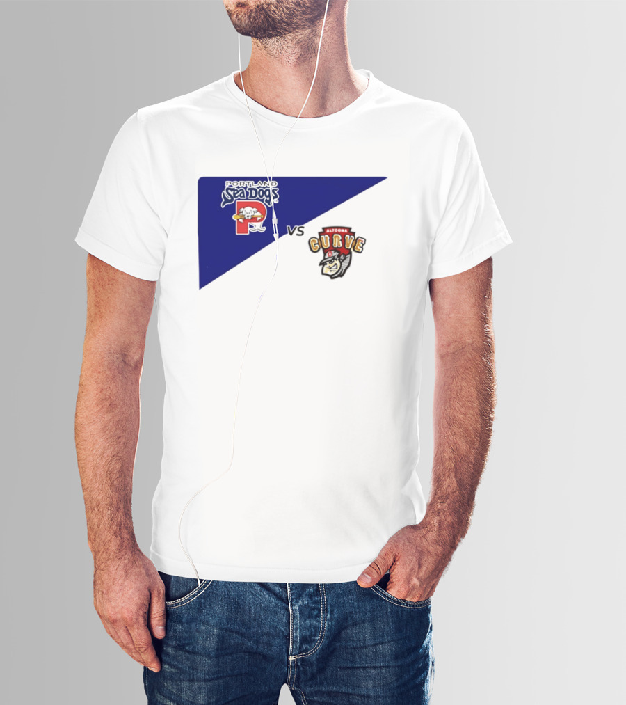 Portland Sea Dogs Altoona Curve Baseball Matchup 2026 T-Shirt