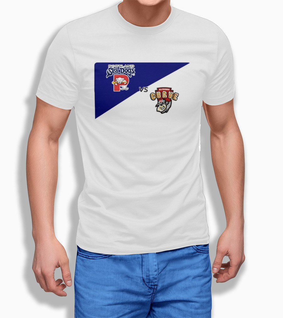 Portland Sea Dogs Altoona Curve Baseball Matchup 2026 T-Shirt