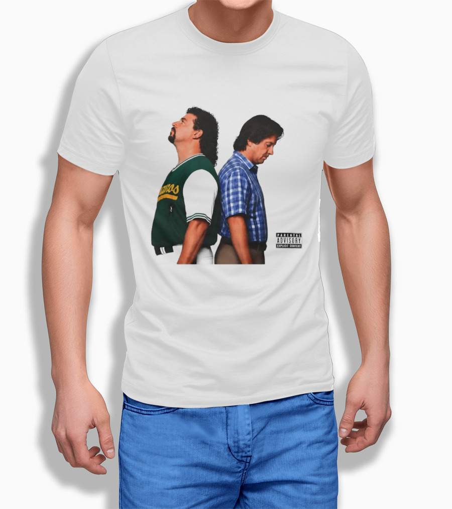 Kenny Powers Stevie Eastbound Bound And Down Parental Advisory Explicit Content T-Shirt