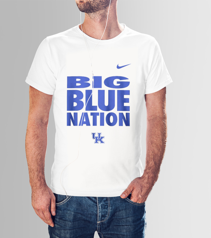 Nike Kentucky Wildcats Big Blue Nation UK T-Shirt