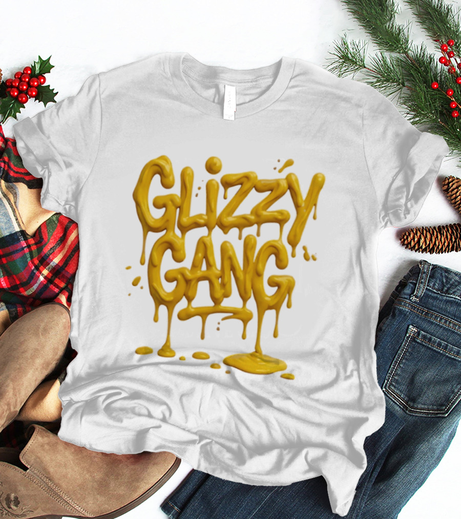 Glizzy Gang Mustard Drip T-Shirt