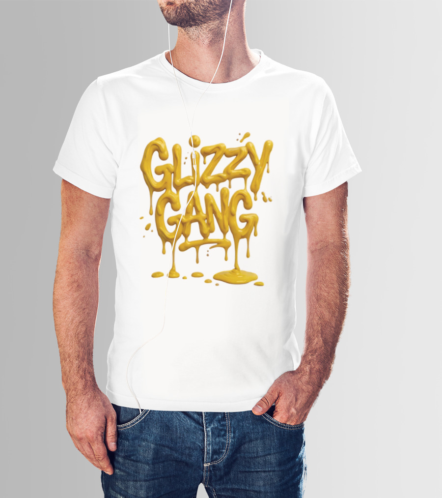 Glizzy Gang Mustard Drip T-Shirt
