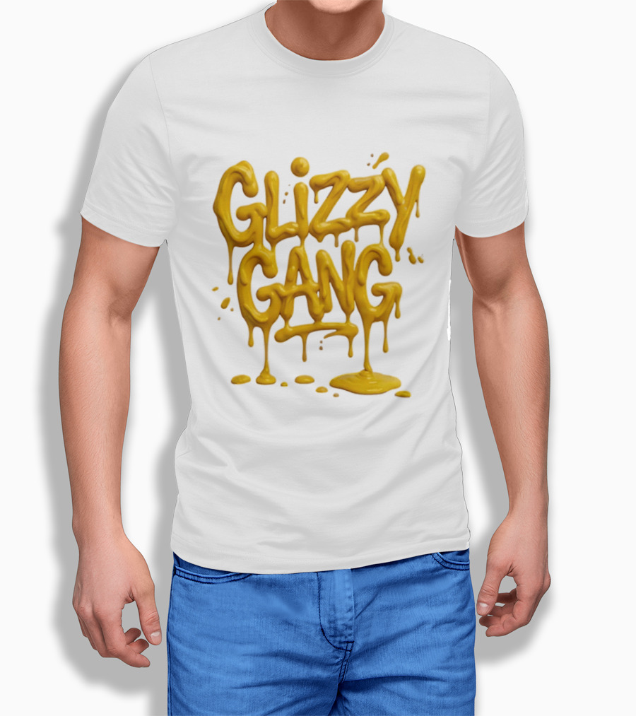 Glizzy Gang Mustard Drip T-Shirt
