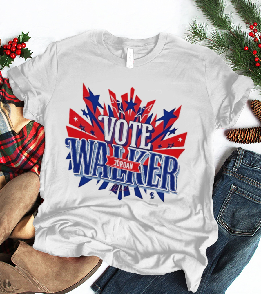 Vote Jordan Walker St Louis Cardinals MLB Stars And Stripes T-Shirt