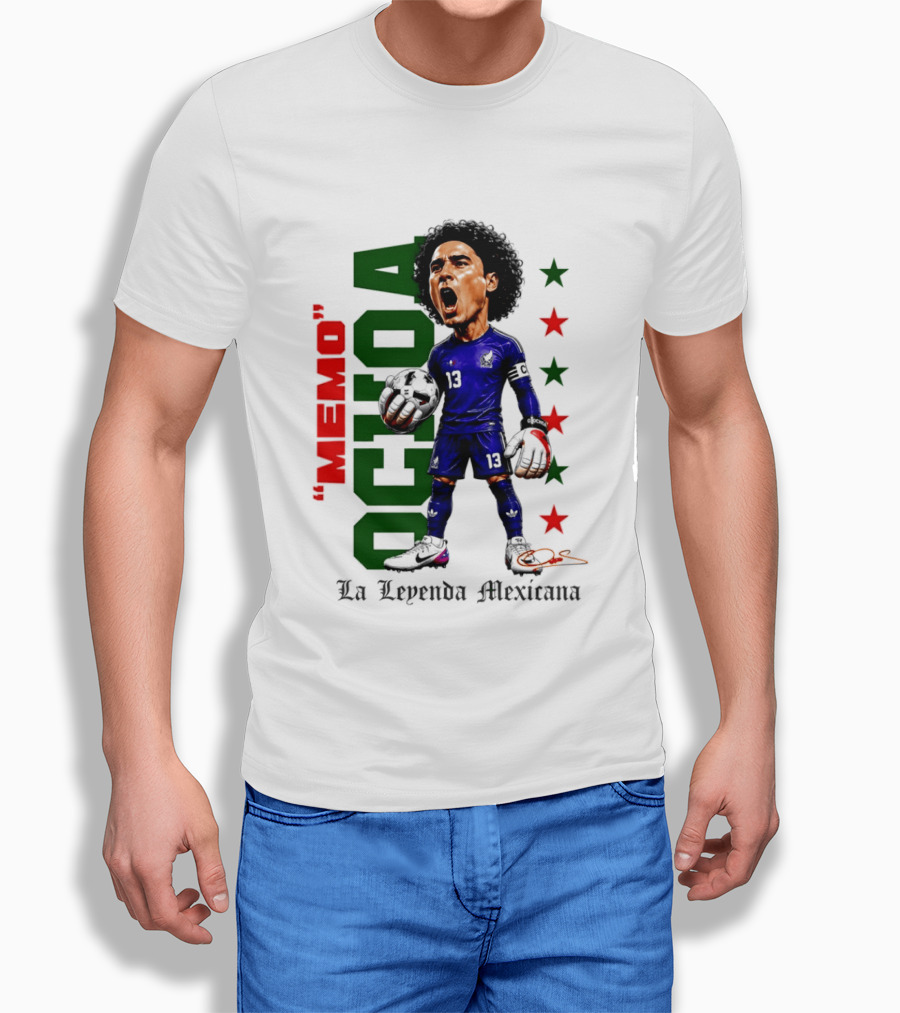 Memo Ochoa La Leyenda Mexicana Mexico National Team T-Shirt