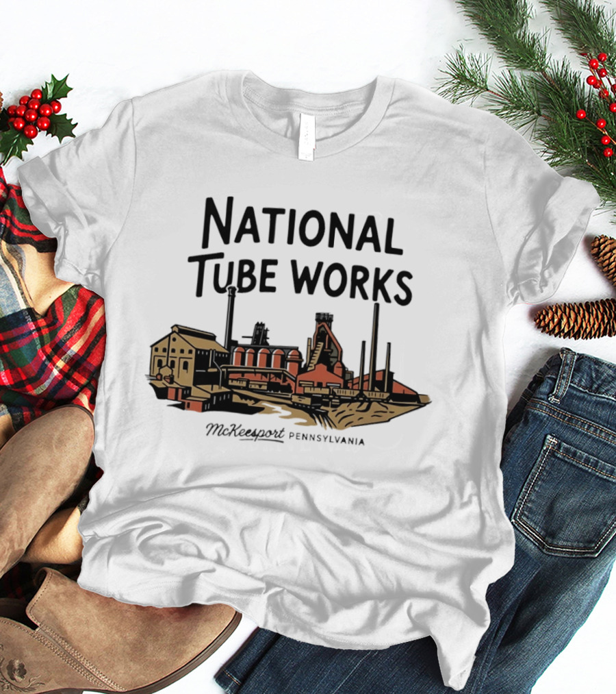 National Tube Works McKeesport Pennsylvania Industrial Heritage T-Shirt