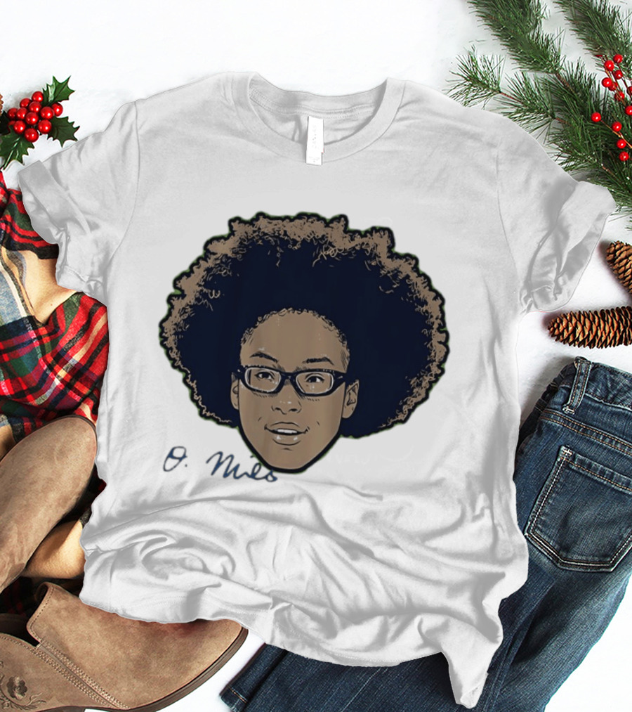 Olivia Miles Swag Afro Head WNBA Minnesota Lynx T-Shirt