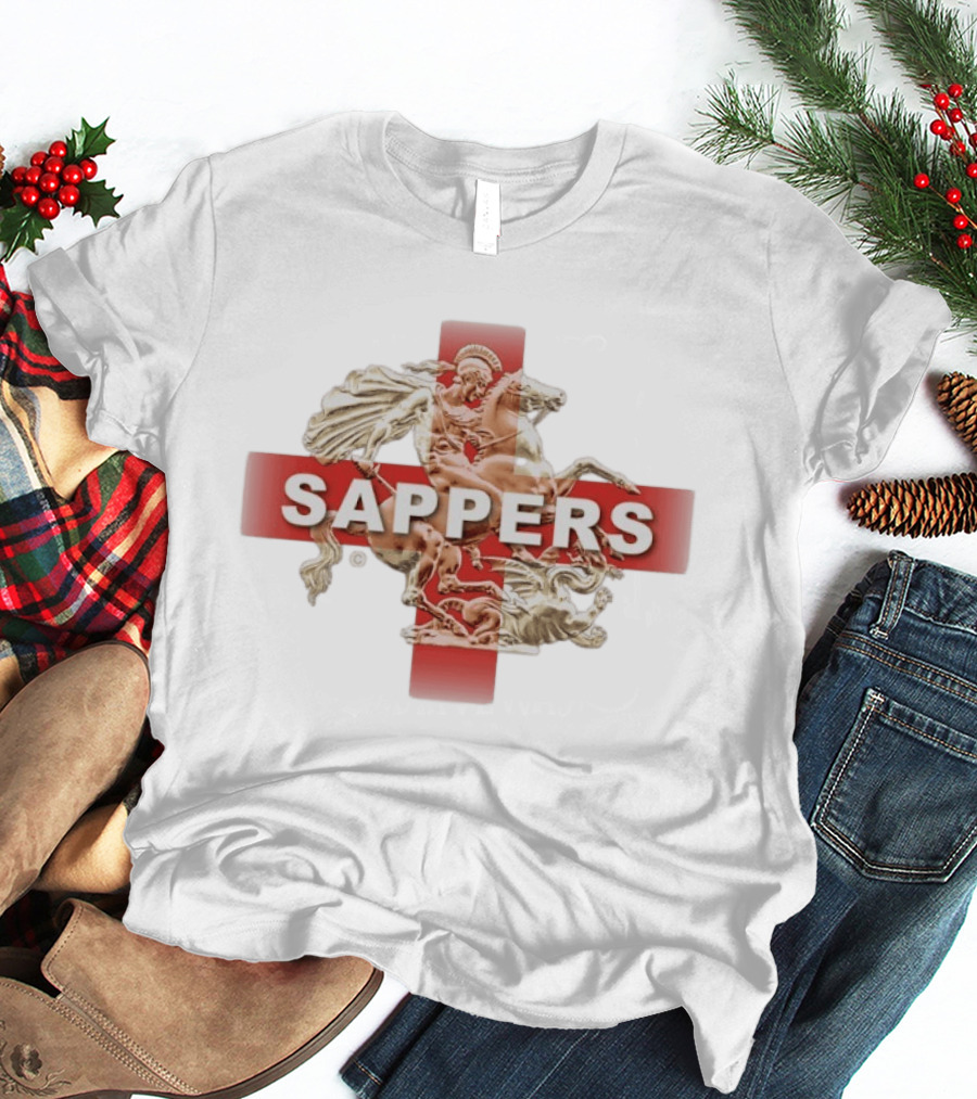Sappers St George Dragon British Army T-Shirt