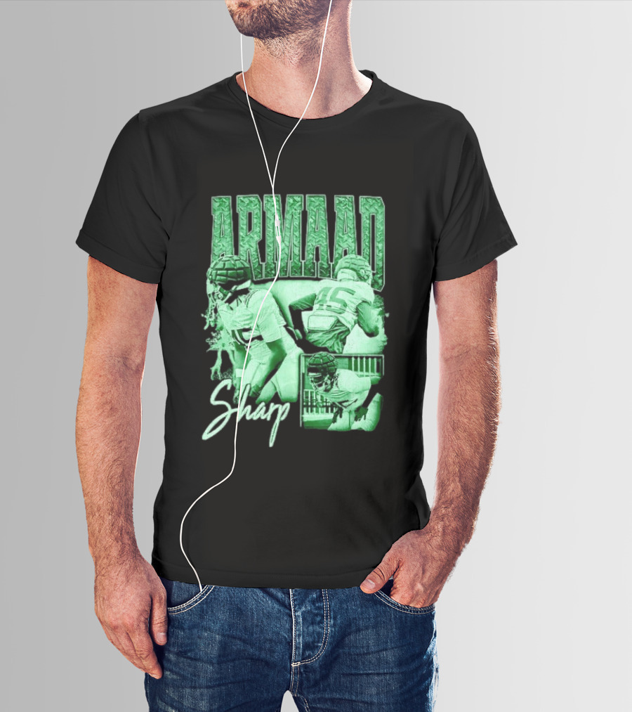 Armaad Sharp Football Player Athlete Sports T-Shirt