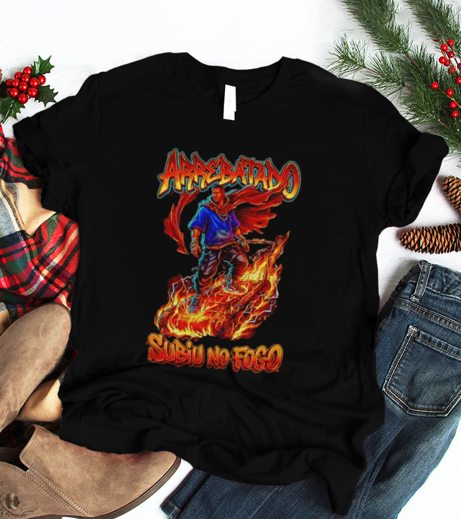 Arrebatado Subiu No Fogo 2 Reis Biblical T-Shirt