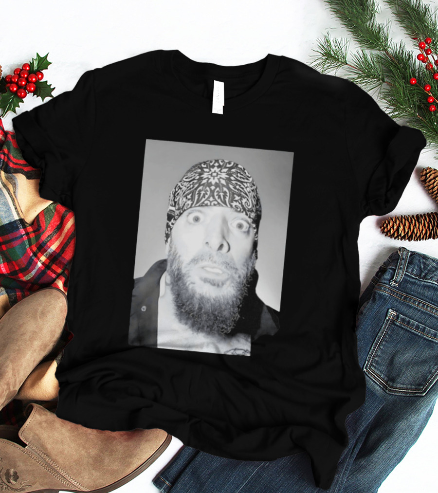 Mark Briscoe Yearbook Photo Bandana T-Shirt