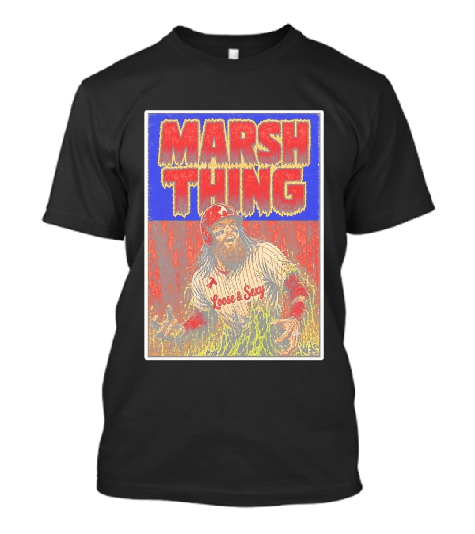 Marsh Thing Brandon Marsh Philadelphia Phillies Loose Sexy T-Shirt