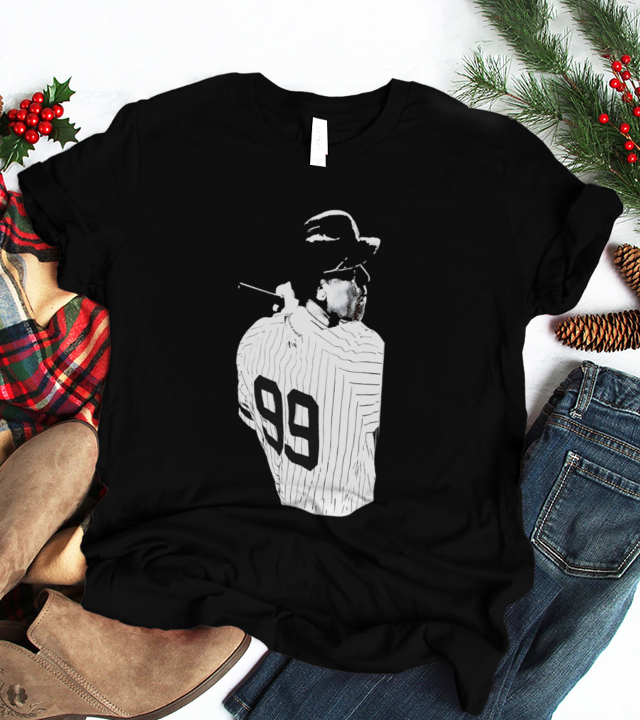 New York Yankees Aaron Judge 99 Pinstripes T-Shirt