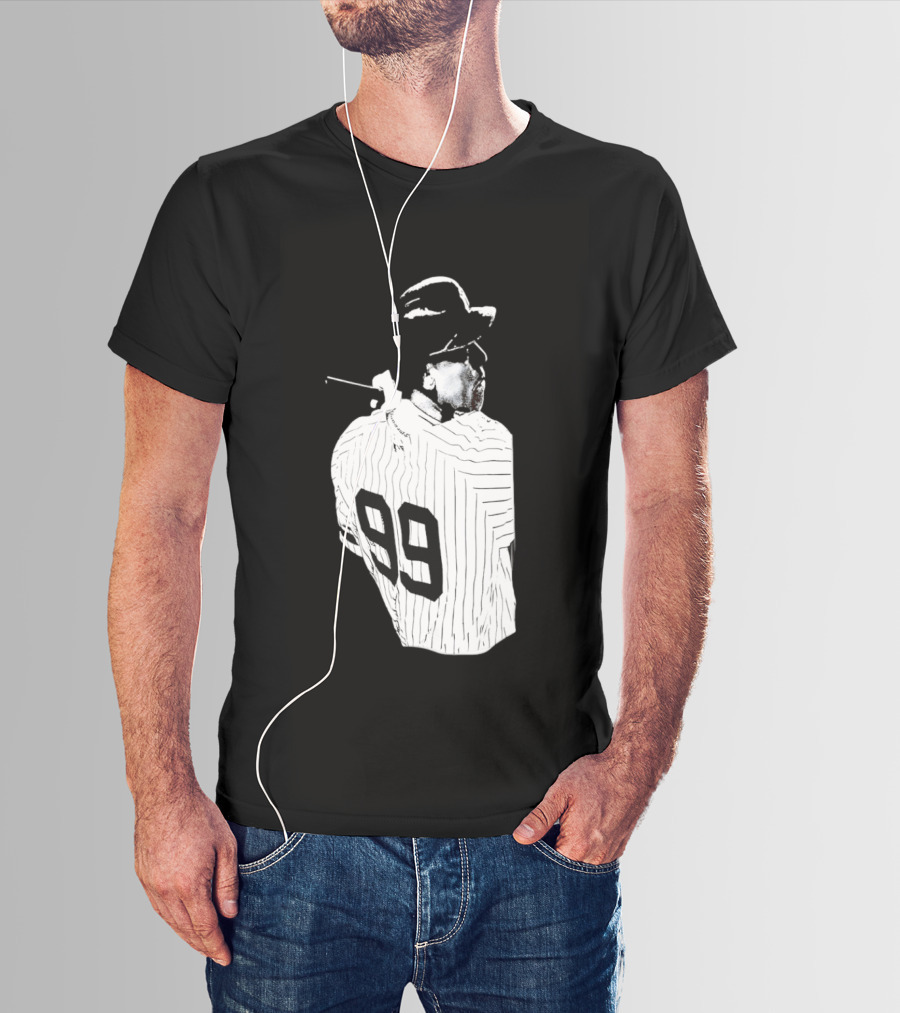 New York Yankees Aaron Judge 99 Pinstripes T-Shirt
