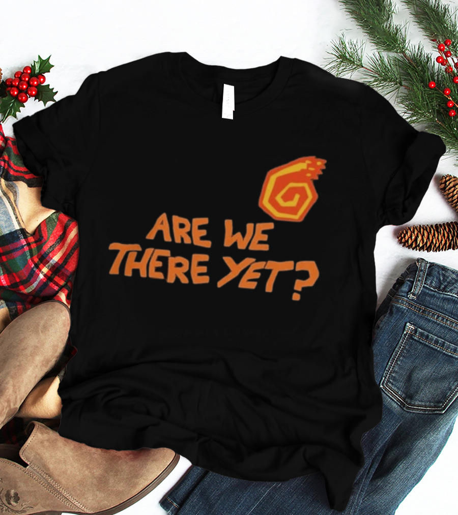 James Marriott Are We There Yet Orange Spiral T-Shirt