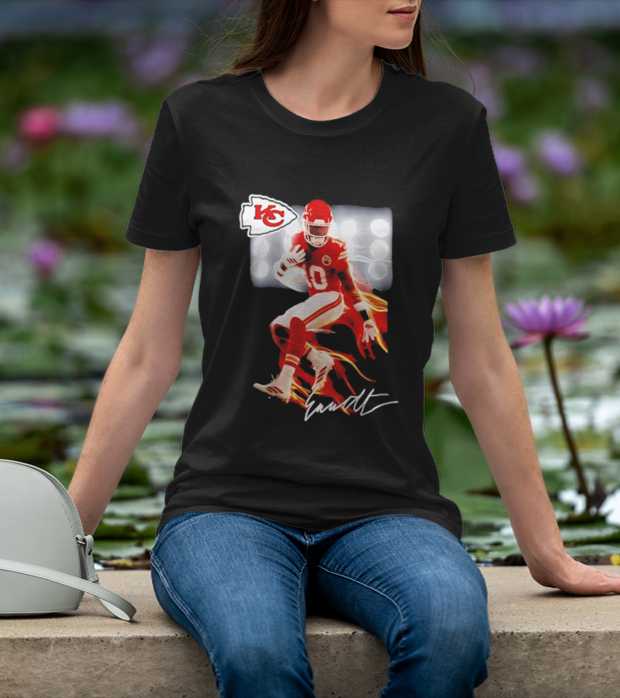 Kansas City Chiefs Emmett Johnson Rookie Legacy KC Football T-Shirt