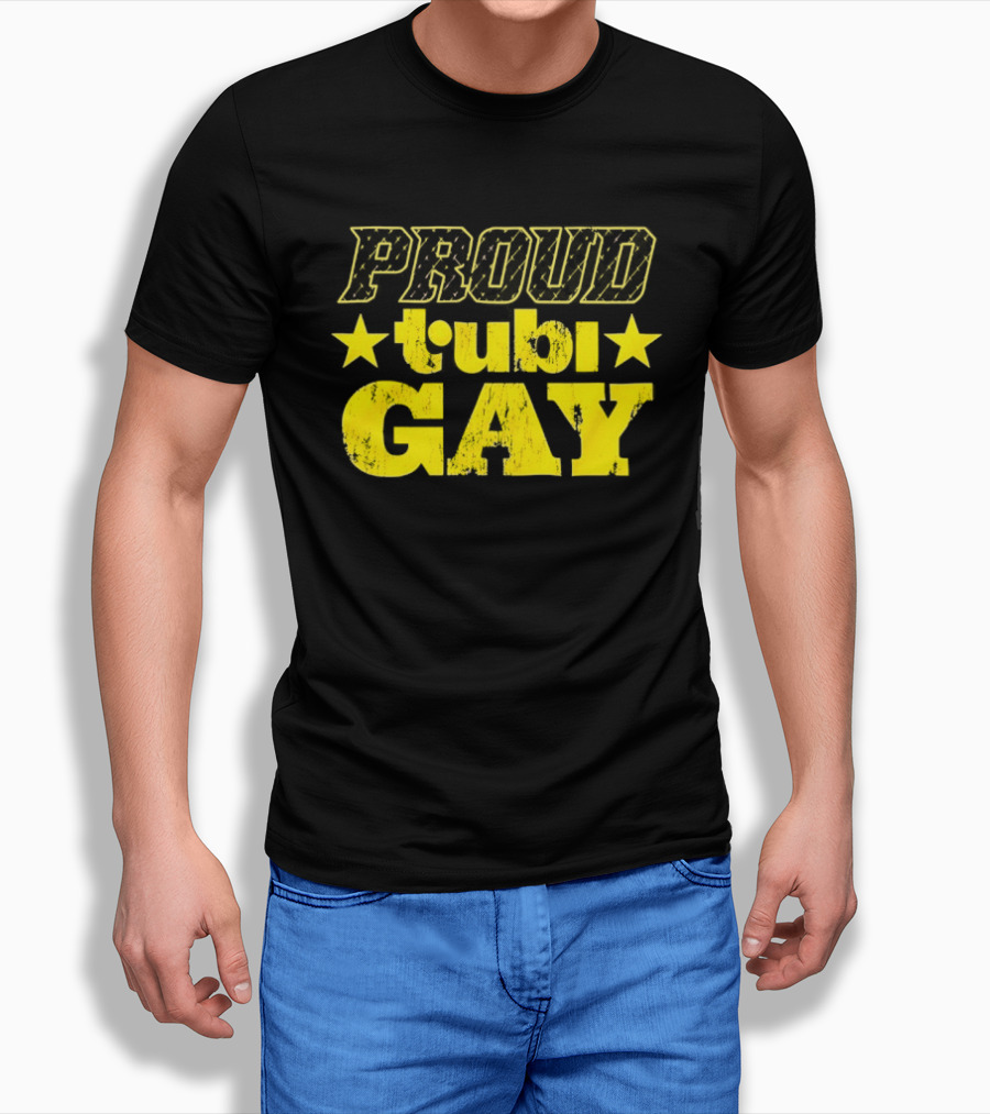 Proud Tubi Gay LGBTQ Pride Streaming Movies T-Shirt