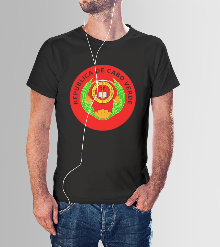 Republica De Cabo Verde Unidade Trabalho Progresso T-Shirt