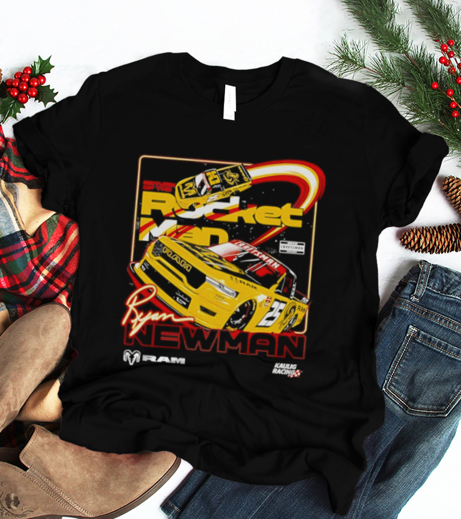 Ryan Newman Rocket Man 25 Kaulig Racing Ram NASCAR T-Shirt