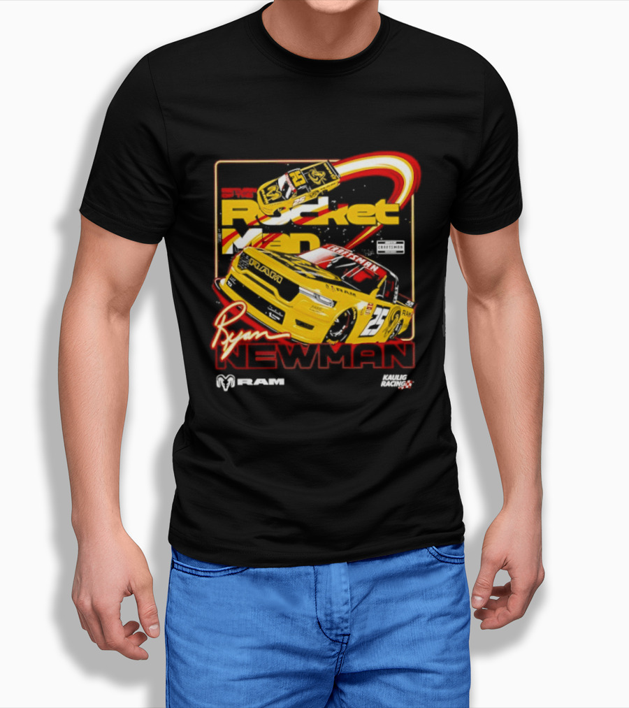 Ryan Newman Rocket Man 25 Kaulig Racing Ram NASCAR T-Shirt