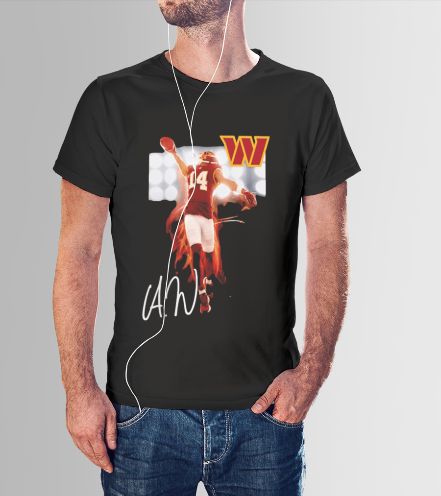 Washington Commanders Antonio Williams 14 AW Football Legacy Rookie T-Shirt