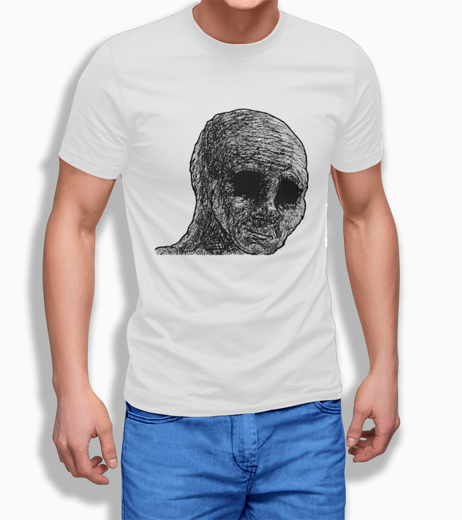 Withered Wojak Feels Doomer Meme Aesthetic T-Shirt