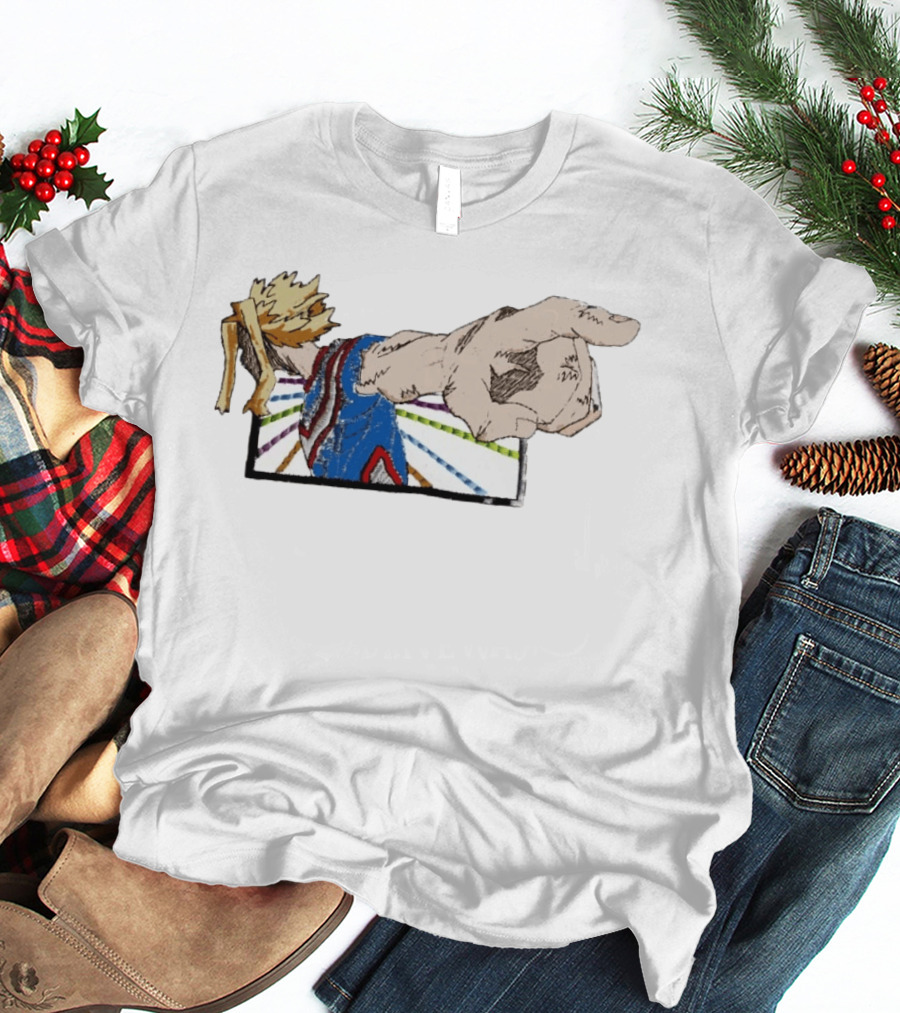All Might Punch Pose My Hero Academia Anime Fan T-Shirt
