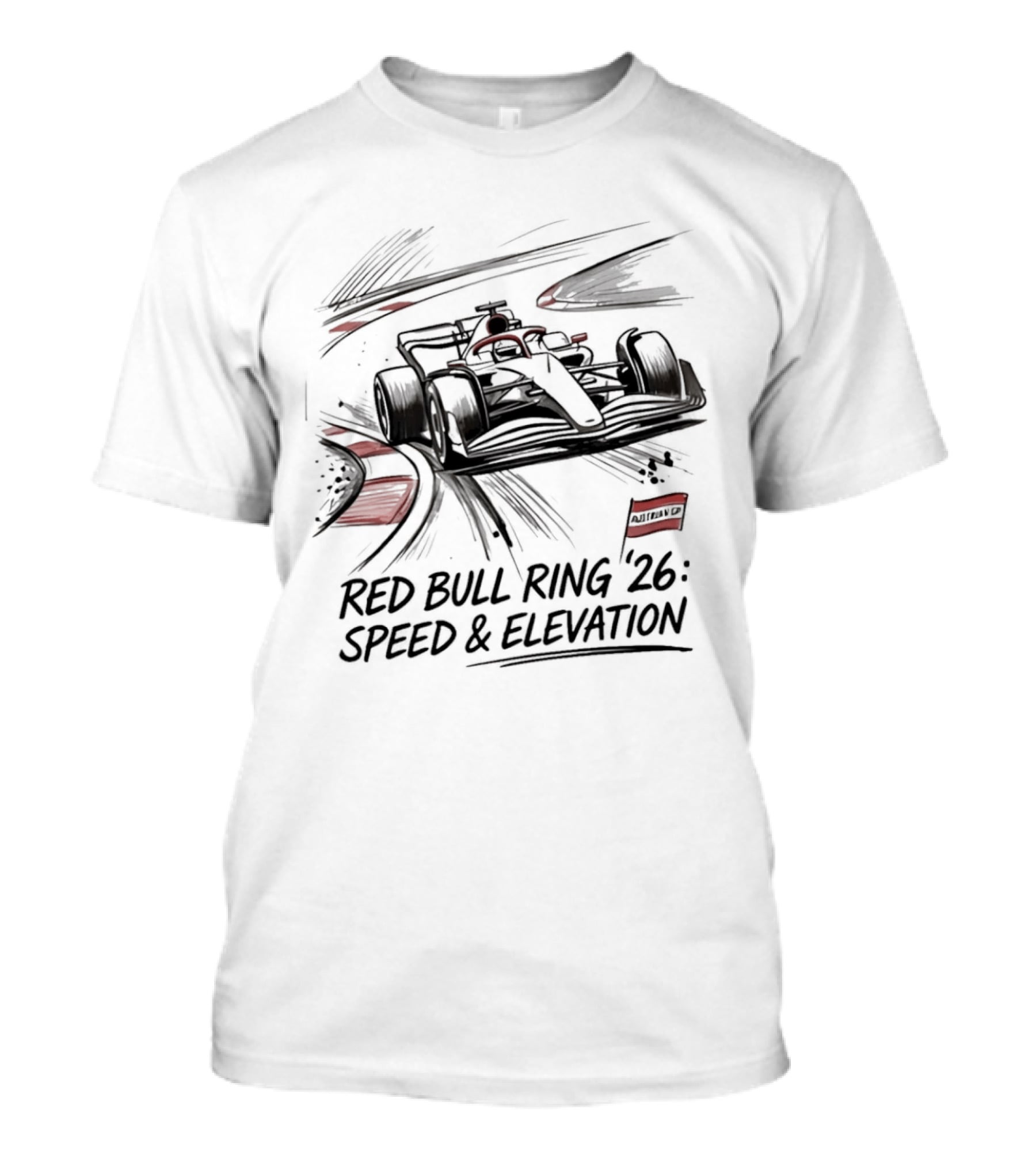 Red Bull Ring '26 Speed & Elevation Austrian Grand Prix 2026 T-Shirt