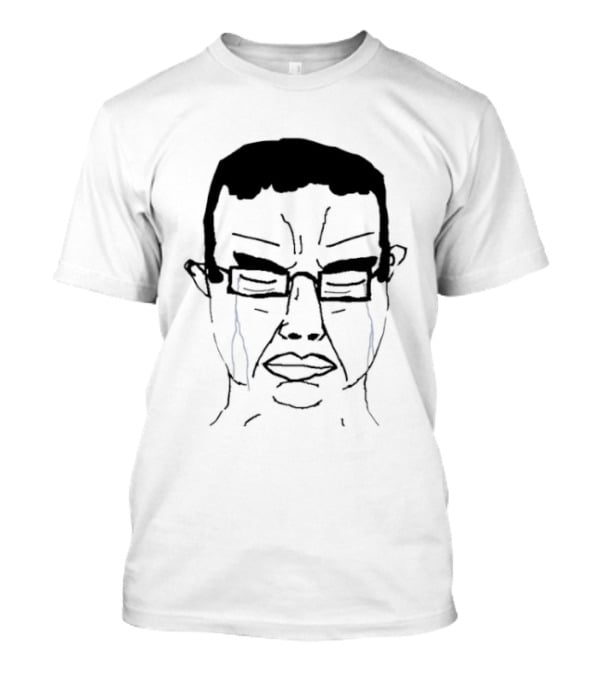 Chud Complex Soyjak Crying Face Meme Internet Culture T-Shirt