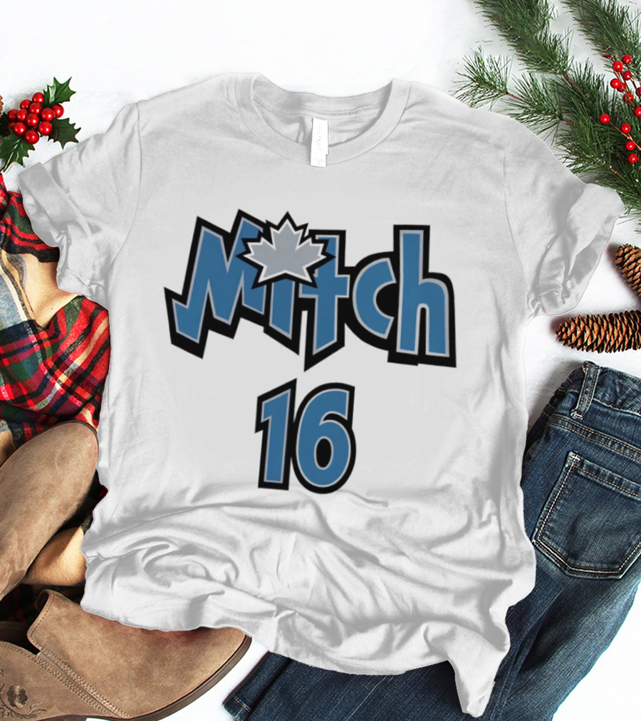 Mitch 16 Toronto Maple Leafs NHL Hockey Star T-Shirt