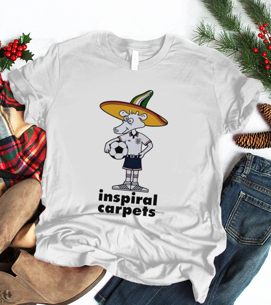 Inspiral Carpets Madchester Mexico 86 World Cup T-Shirt