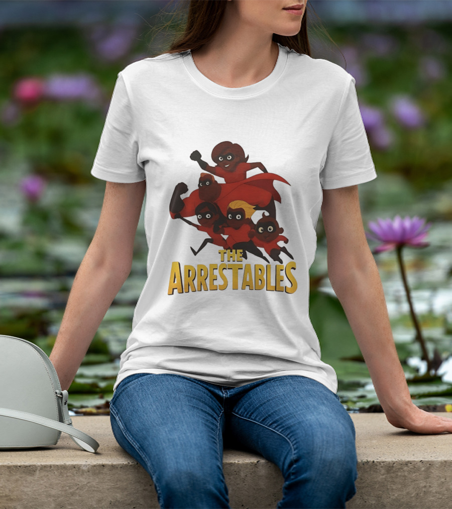 The Arrestables Family Team Superhero T-Shirt