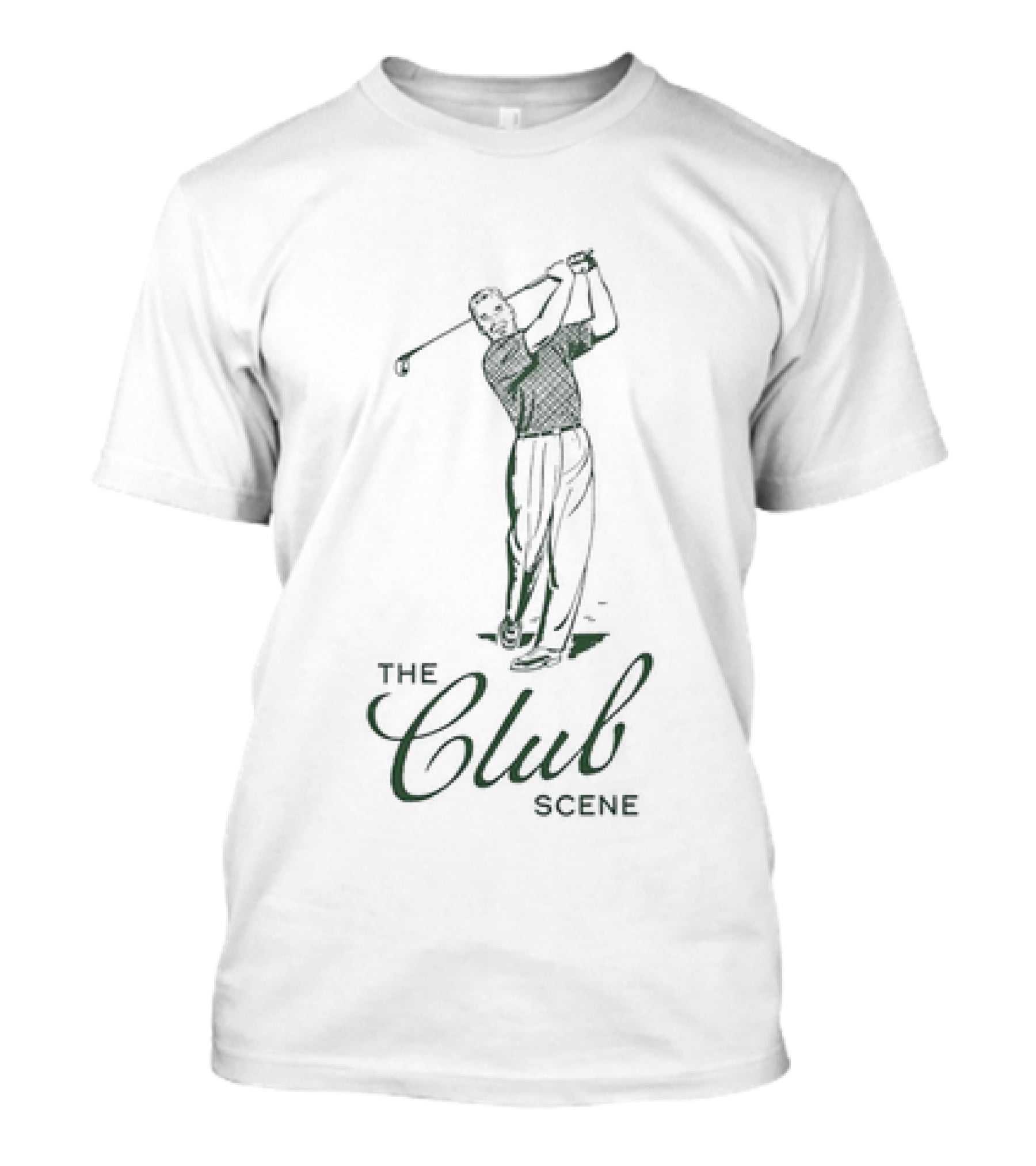 The Club Scene Golf Swing Iconic Player T-Shirt