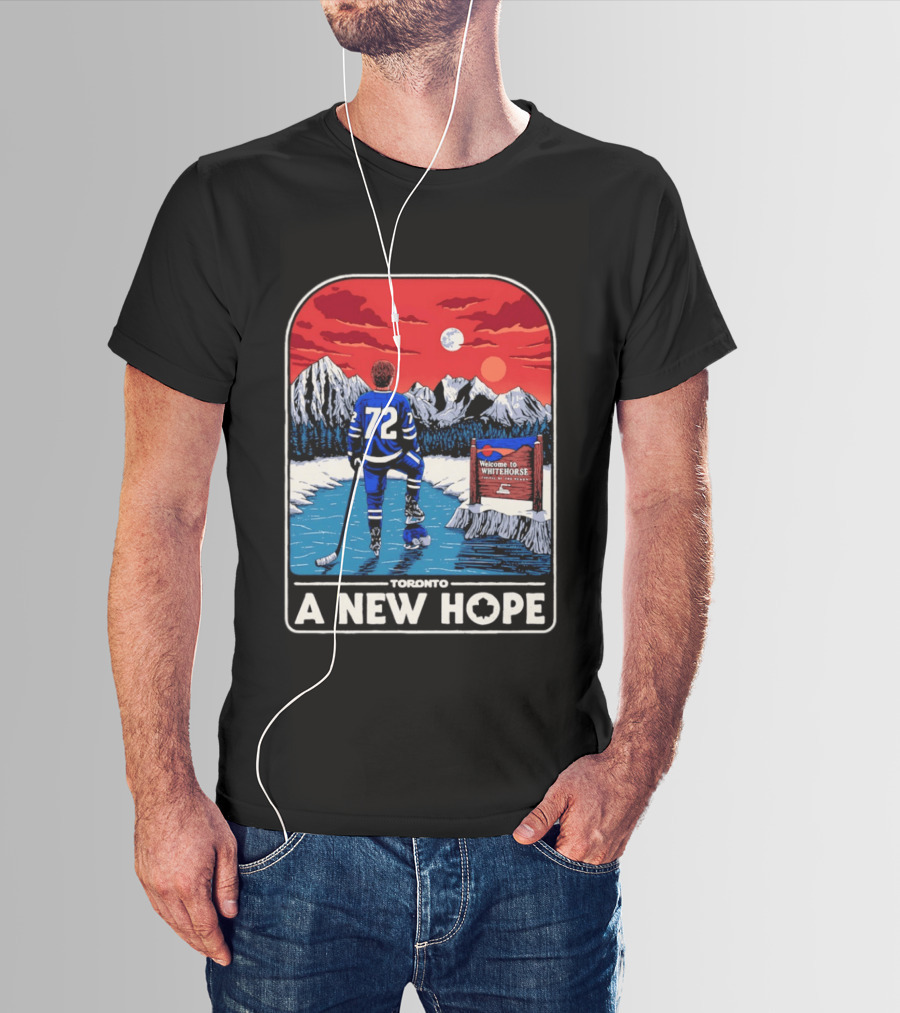 Toronto A New Hope Welcome To Whitehorse Hockey Yukon T-Shirt
