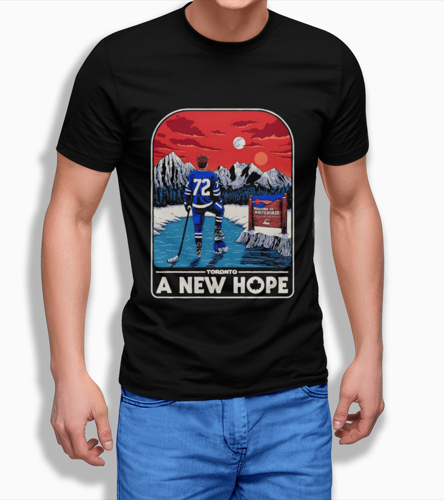 Toronto A New Hope Welcome To Whitehorse Hockey Yukon T-Shirt