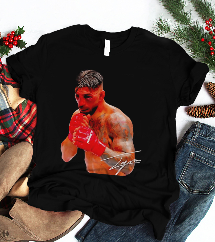 Ilia Topuria Signature Series MMA Fighter T-Shirt
