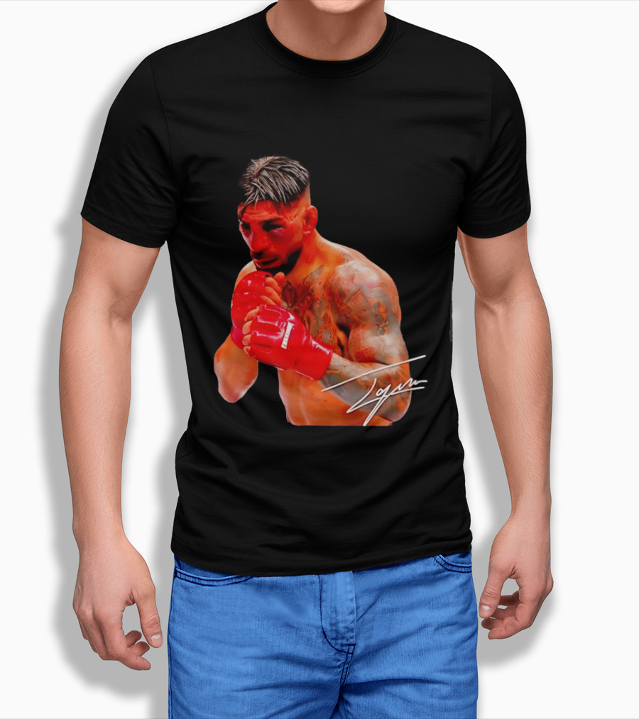 Ilia Topuria Signature Series MMA Fighter T-Shirt