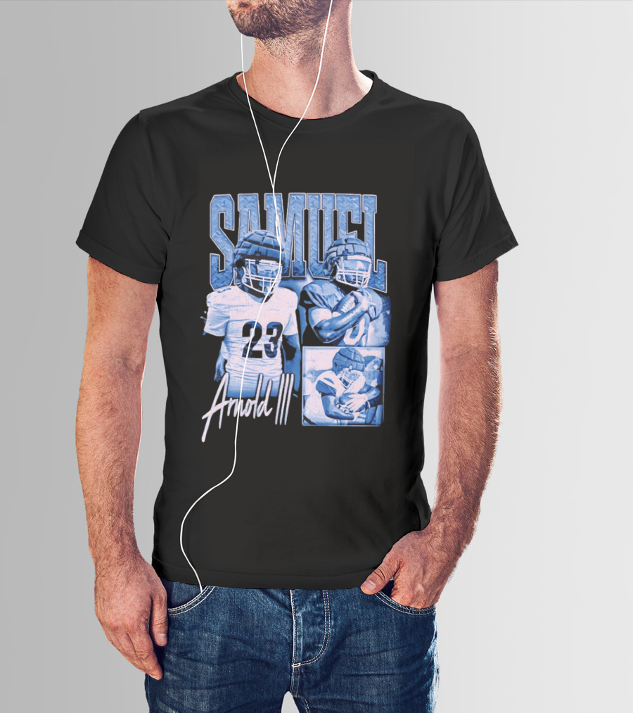 Samuel Arnold III Football Player 23 Athlete T-Shirt