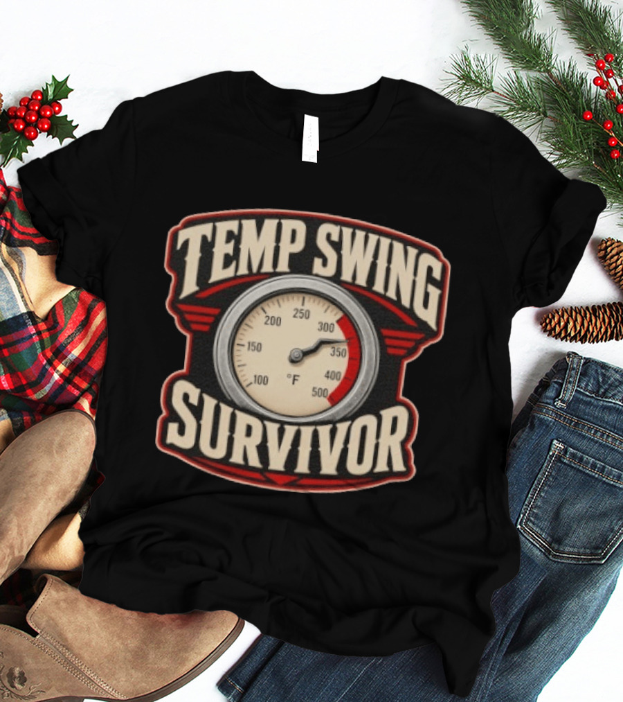 Temp Swing Survivor Thermometer T-Shirt