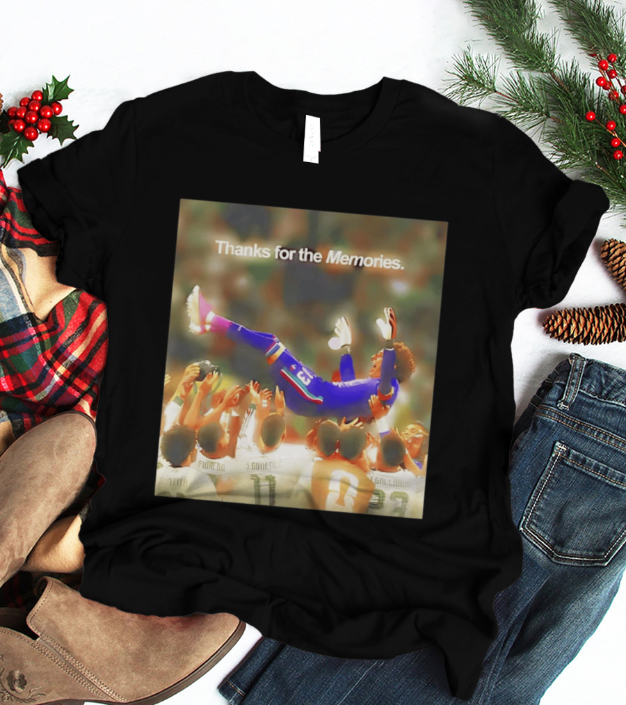 Guillermo Ochoa Thanks For The Memories Soccer Celebration T-Shirt