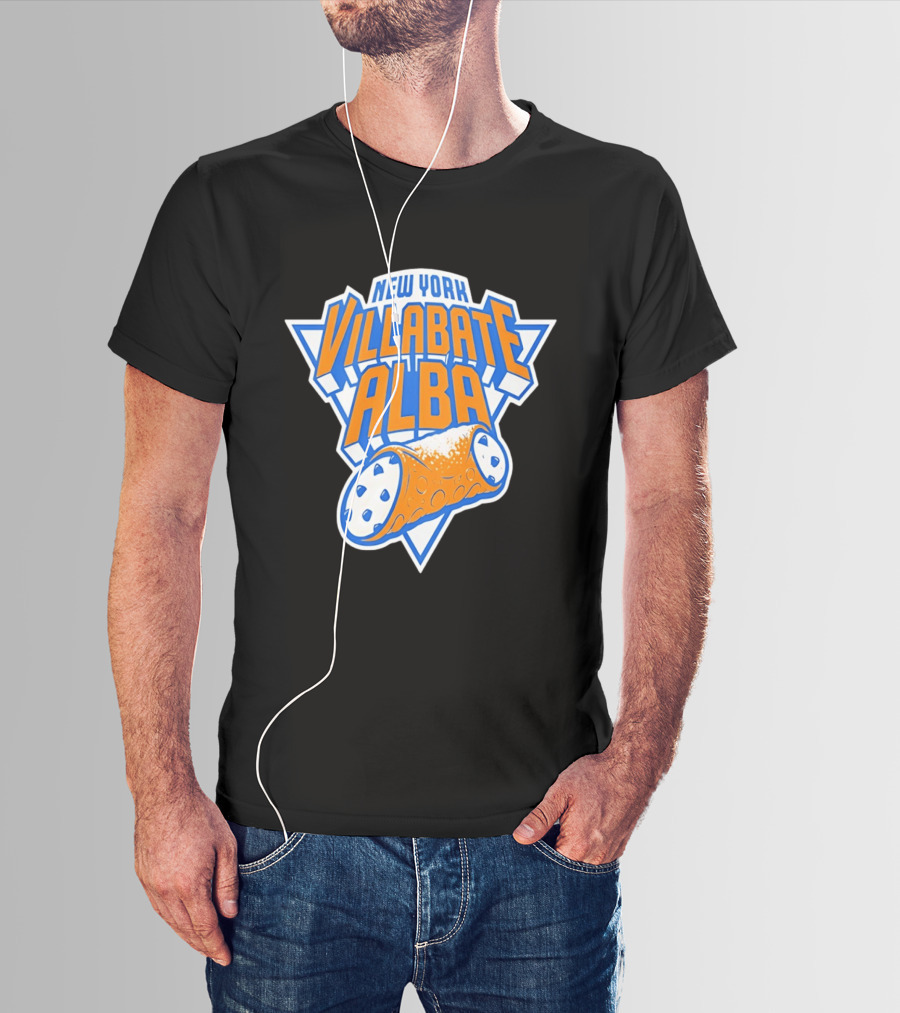 New York Villabate Alba Cannoli Basketball Fusion T-Shirt