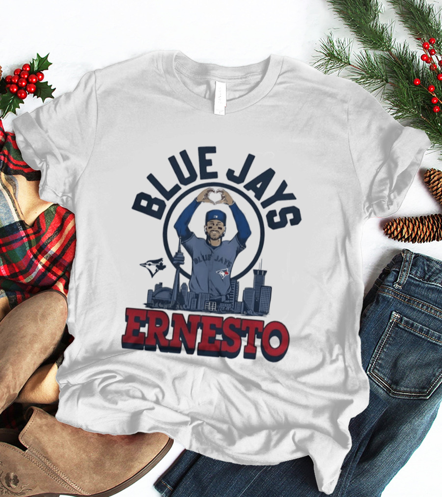 Toronto Blue Jays Skyline Ernesto Player T-Shirt