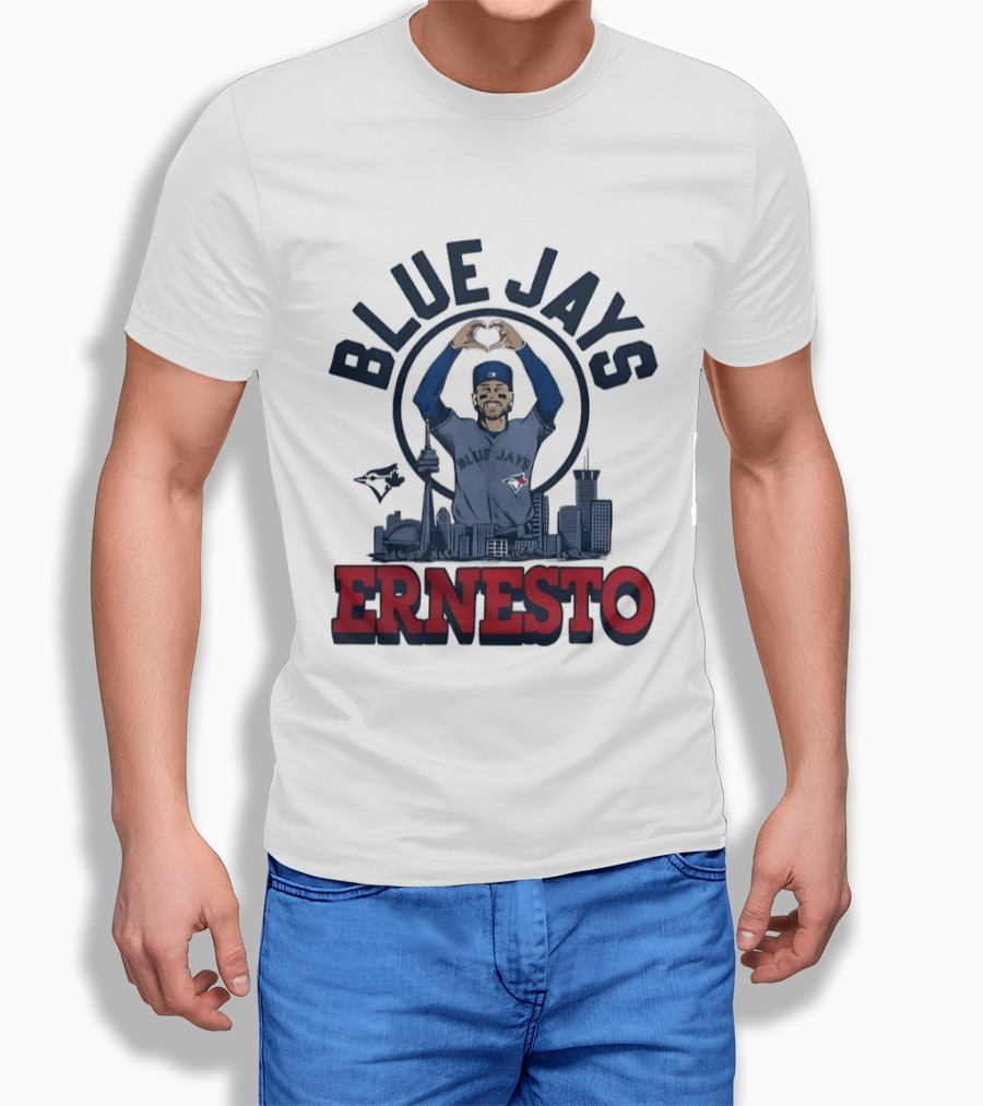 Toronto Blue Jays Skyline Ernesto Player T-Shirt
