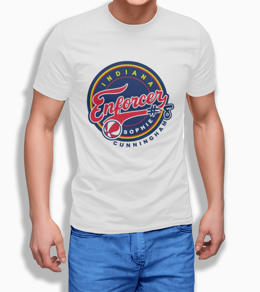 Indiana Enforcer Sophie Cunningham #8 T-Shirt