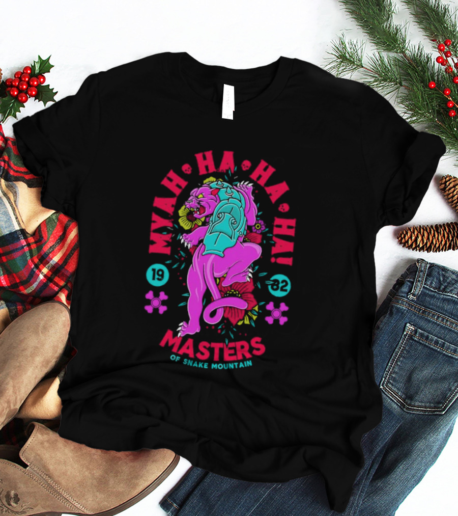 Mwah Ha Ha Ha Masters Of Snake Mountain 1982 T-Shirt