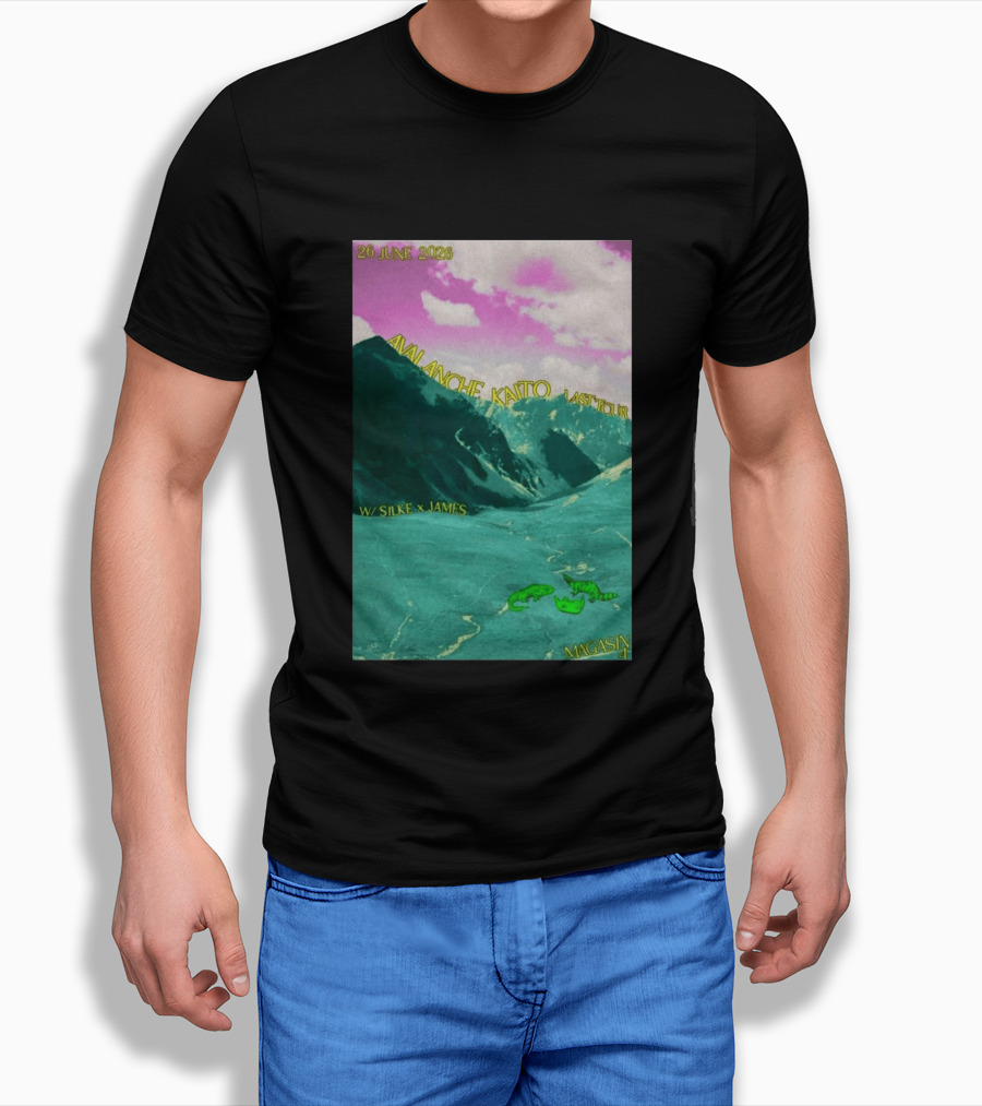 Avalanche Kaito Last Tour 26 June 2026 Magasin 4 Brussels With Silke And James T-Shirt