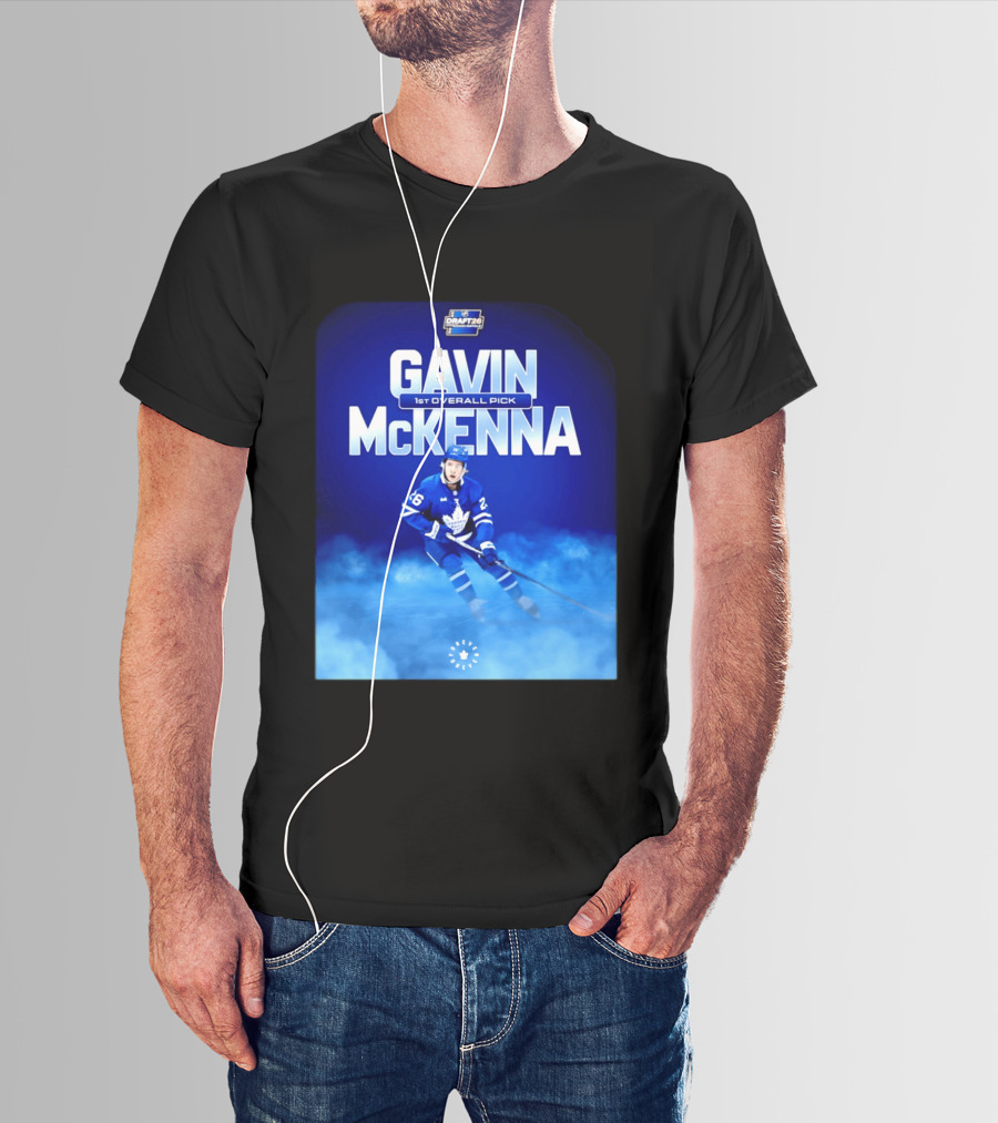 Gavin McKenna 1st Overall Pick 2026 NHL Draft Toronto Maple Leafs T-Shirt