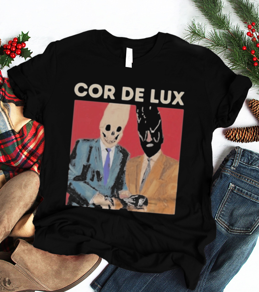 COR DE LUX Surreal Suited Figures T-Shirt