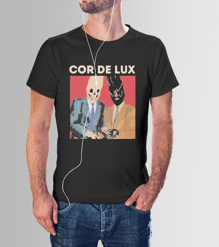 COR DE LUX Surreal Suited Figures T-Shirt
